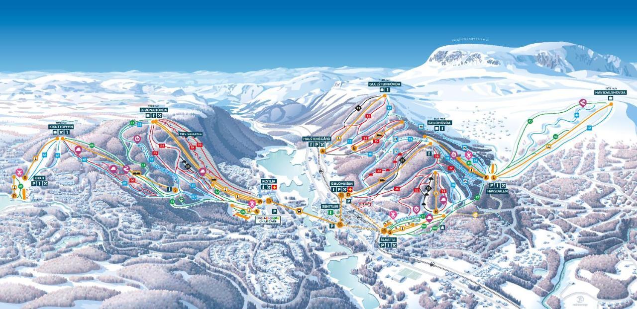 Kikut Alpin Lodge Ski In - Ski Out Geilo Zewnętrze zdjęcie